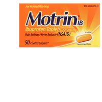 Thumbnail for MOTRIN IB, Ibuprofen 200mg Tablets Pain Reliever & Fever Reducer