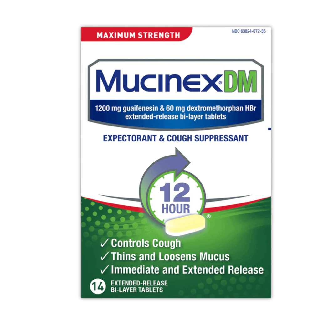 Maximum Strength Mucinex DM Extended-Release Bi-Layer Tablets