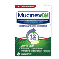 Thumbnail for Maximum Strength Mucinex DM Extended-Release Bi-Layer Tablets