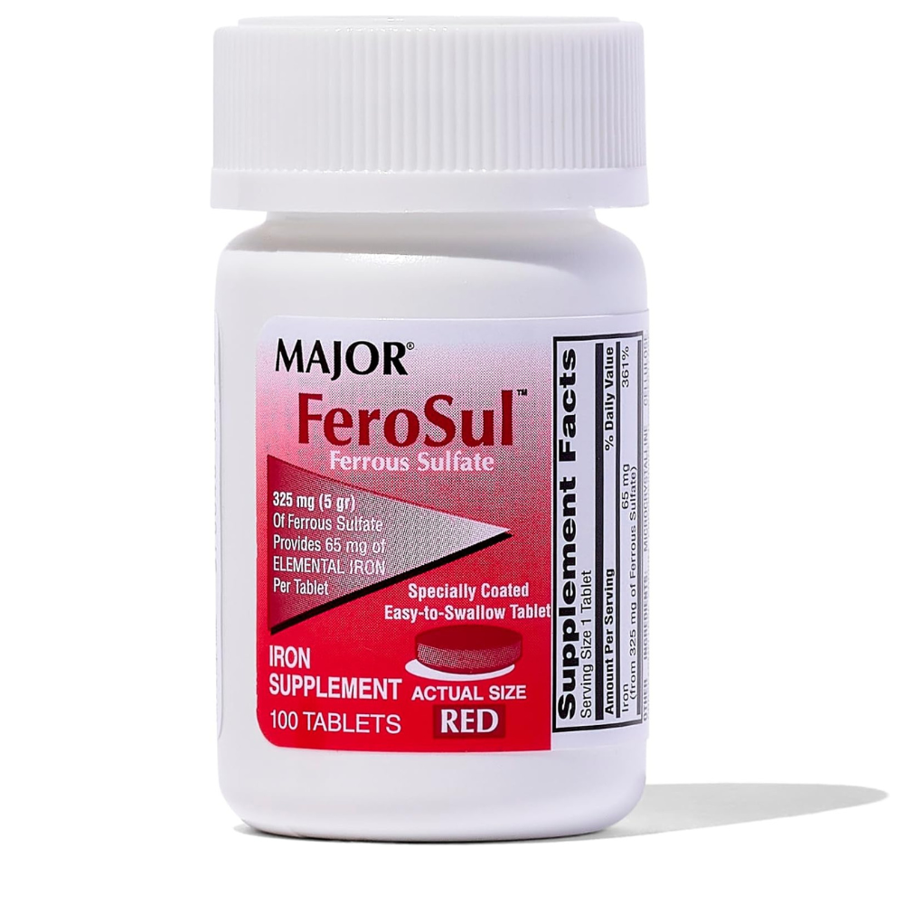 FERROUS SULFATE 325MG