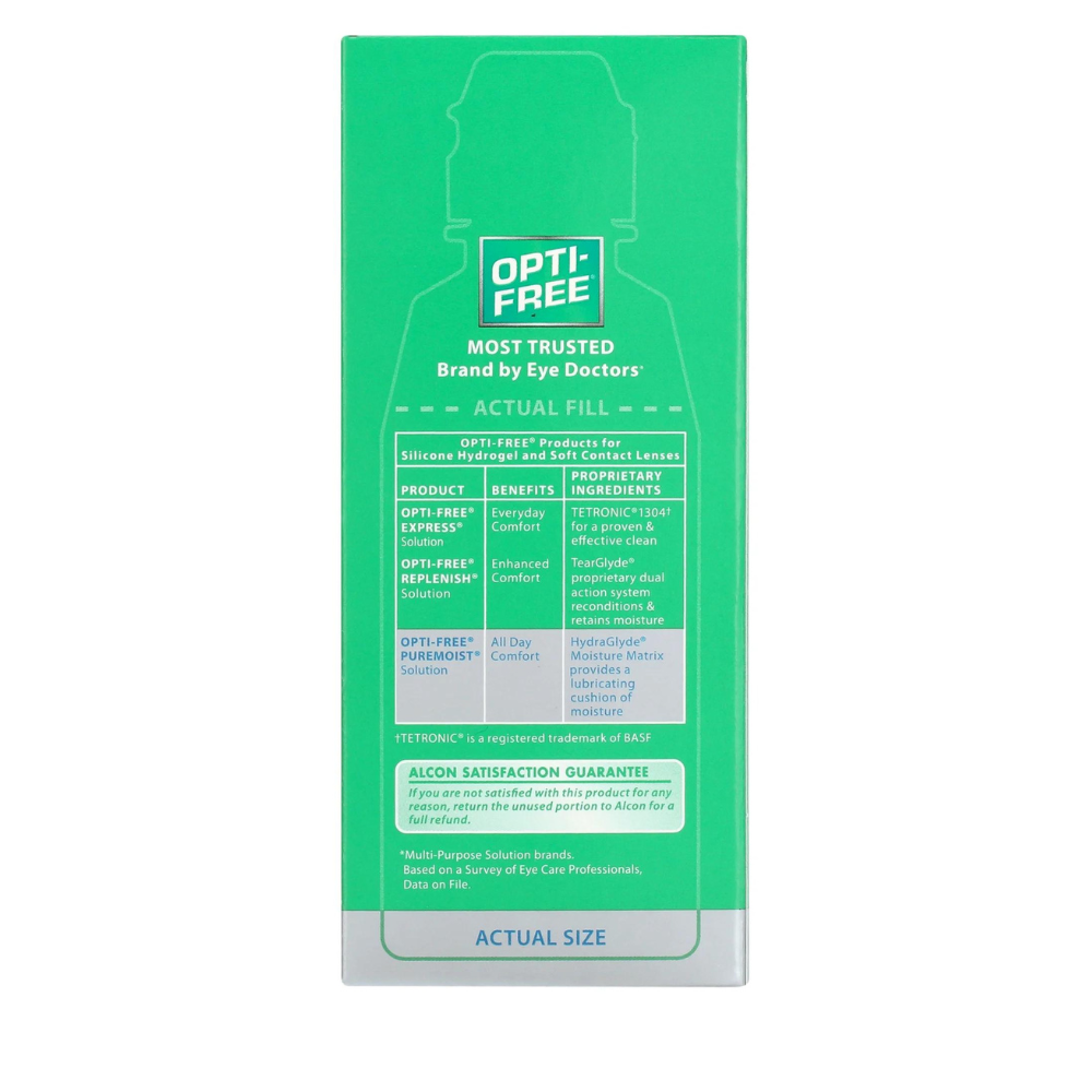 OPTI-FREE Puremoist Multi-Purpose Contact Lens Solution