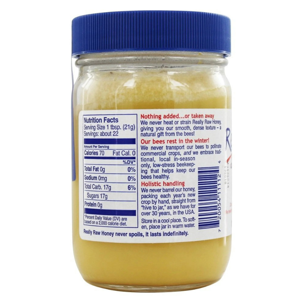 Really Raw Honey, Honey, (453 GRAMS)