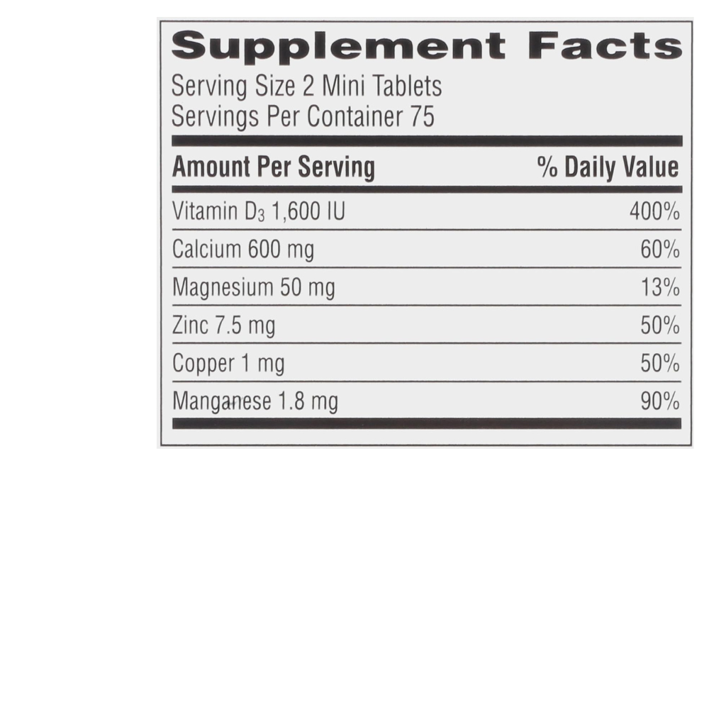 Caltrate 600+D3 Plus Minerals Minis
