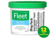 Thumbnail for Fleet Laxative Glycerin Suppositories, Adult