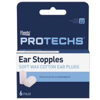 Thumbnail for Flents Ear Stopples Soft Wax-Cotton Ear Plugs