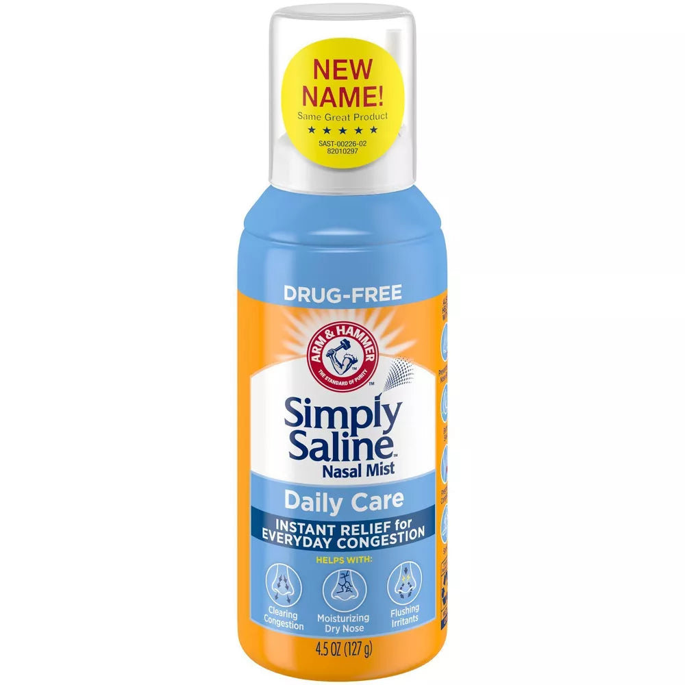 Simply Saline Daily Care Instant Relief for Everyday Congestion