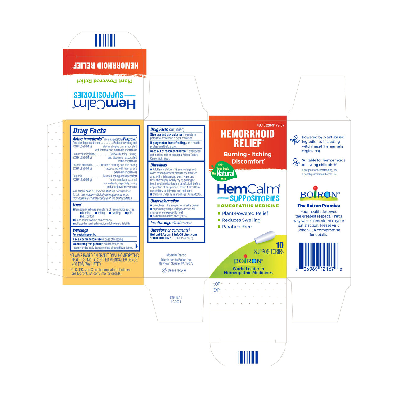 HemCalm 10 Suppositories