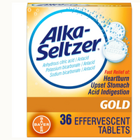Thumbnail for Alka-Seltzer Gold Effervescent Heartburn Relief Antacid Tablets Without Aspirin