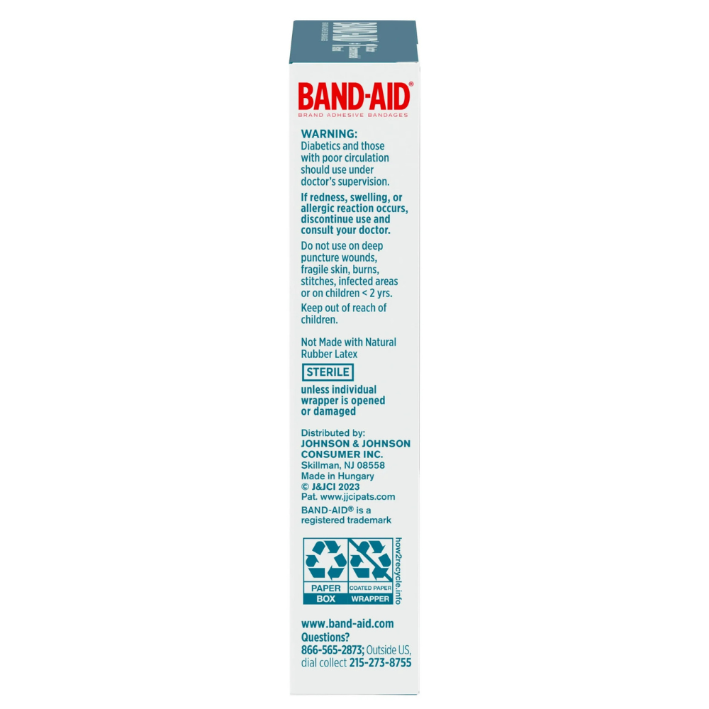 BAND-AID Brand HYDRO SEAL Large Hydrocolloid Bandages
