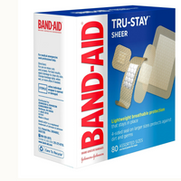 Thumbnail for BAND-AID Brand TRU-STAY Sheer Adhesive Bandages
