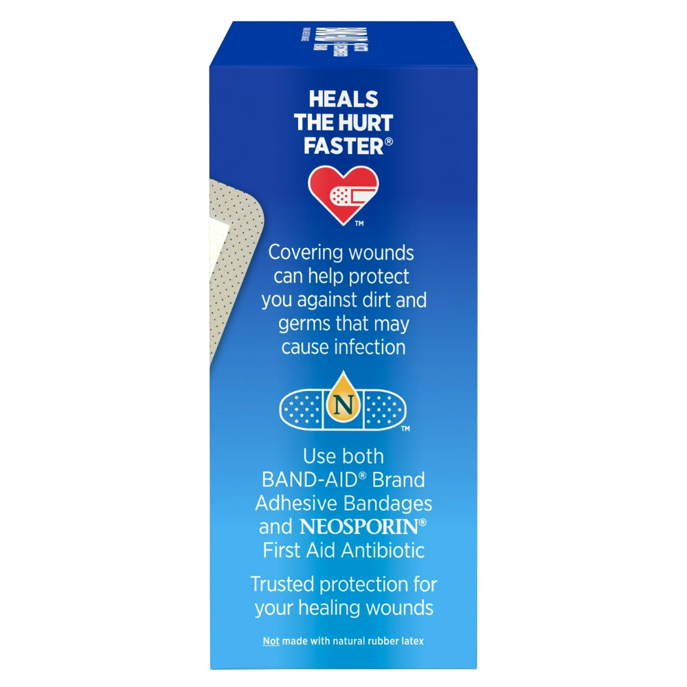 BAND-AID Brand TRU-STAY Sheer Adhesive Bandages