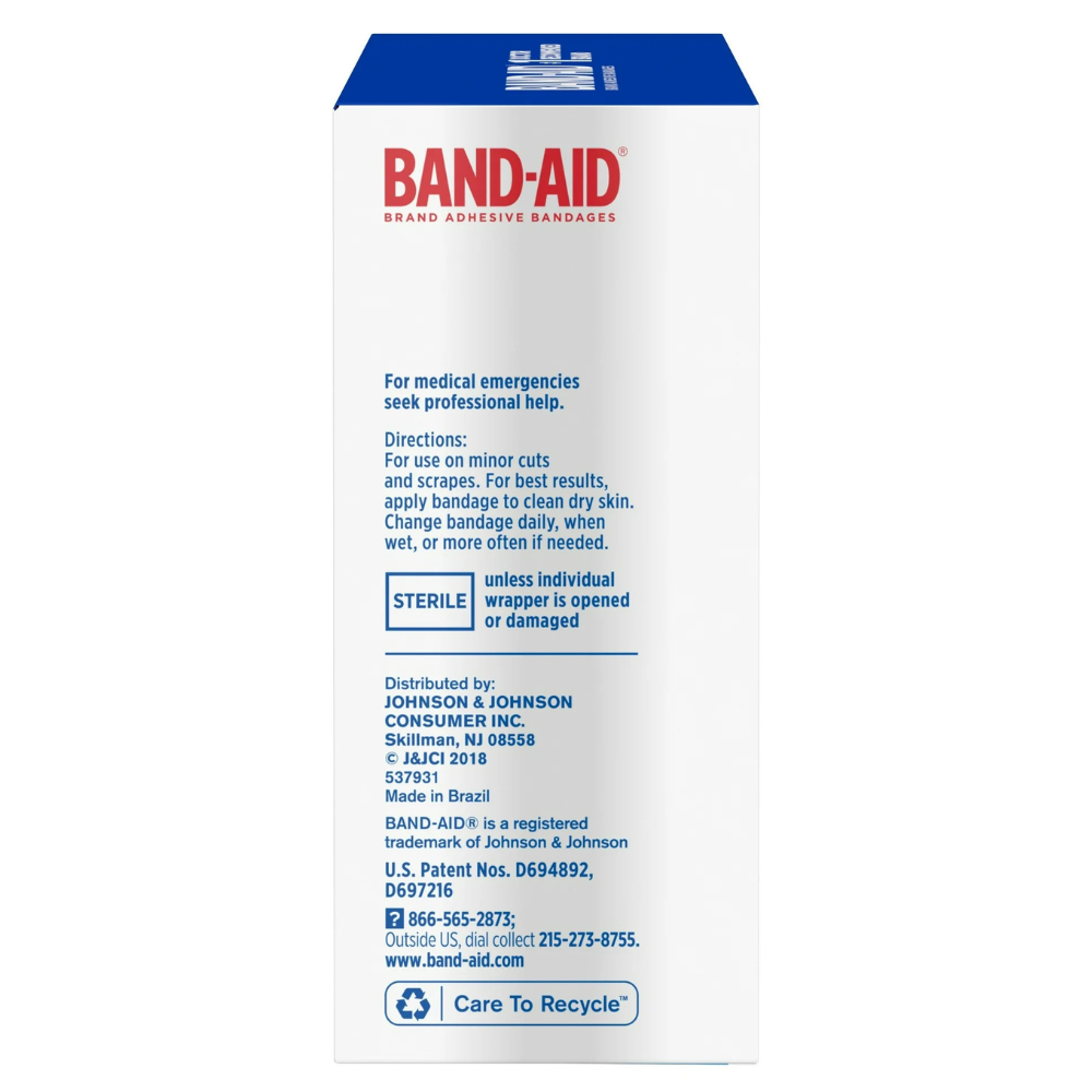 BAND-AID Brand TRU-STAY Sheer Adhesive Bandages