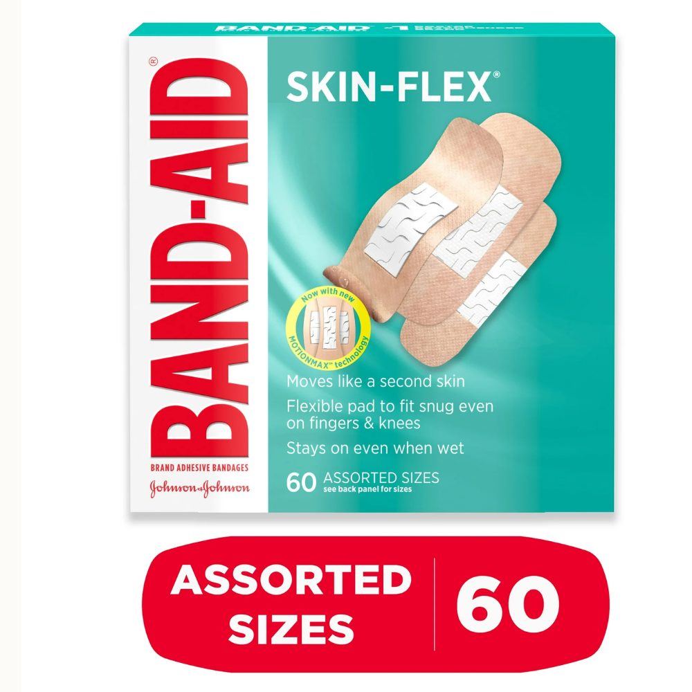 BAND-AID Brand SKIN-FLEX Flexible Adhesive Bandages