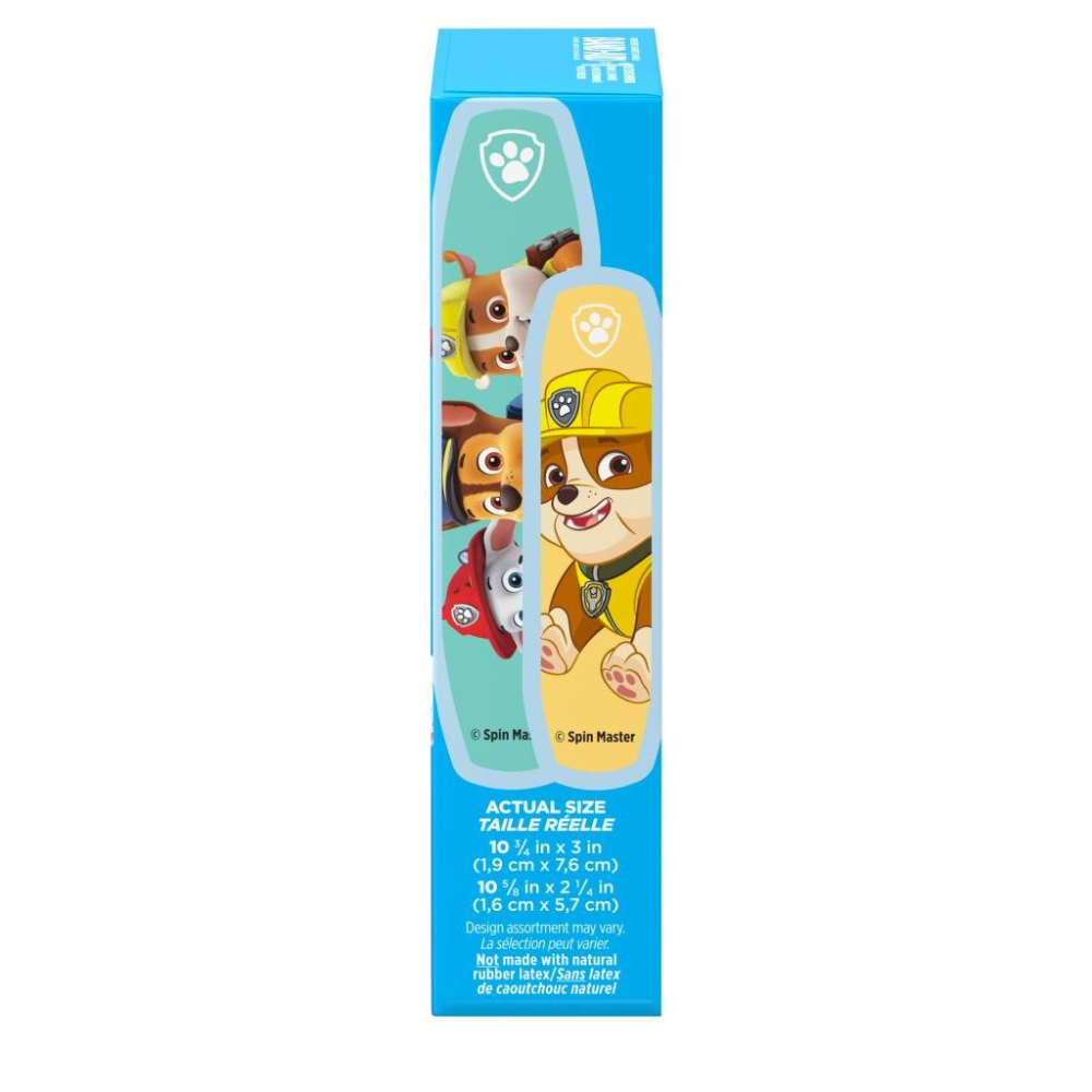 BAND-AID Brand Adhesive Bandages, featuring Paw Patrol