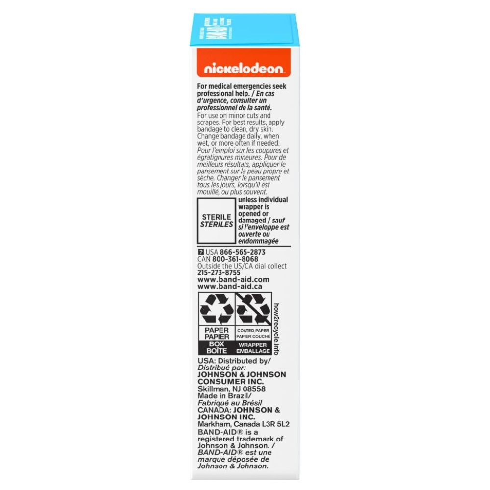 BAND-AID Brand Adhesive Bandages, featuring Paw Patrol
