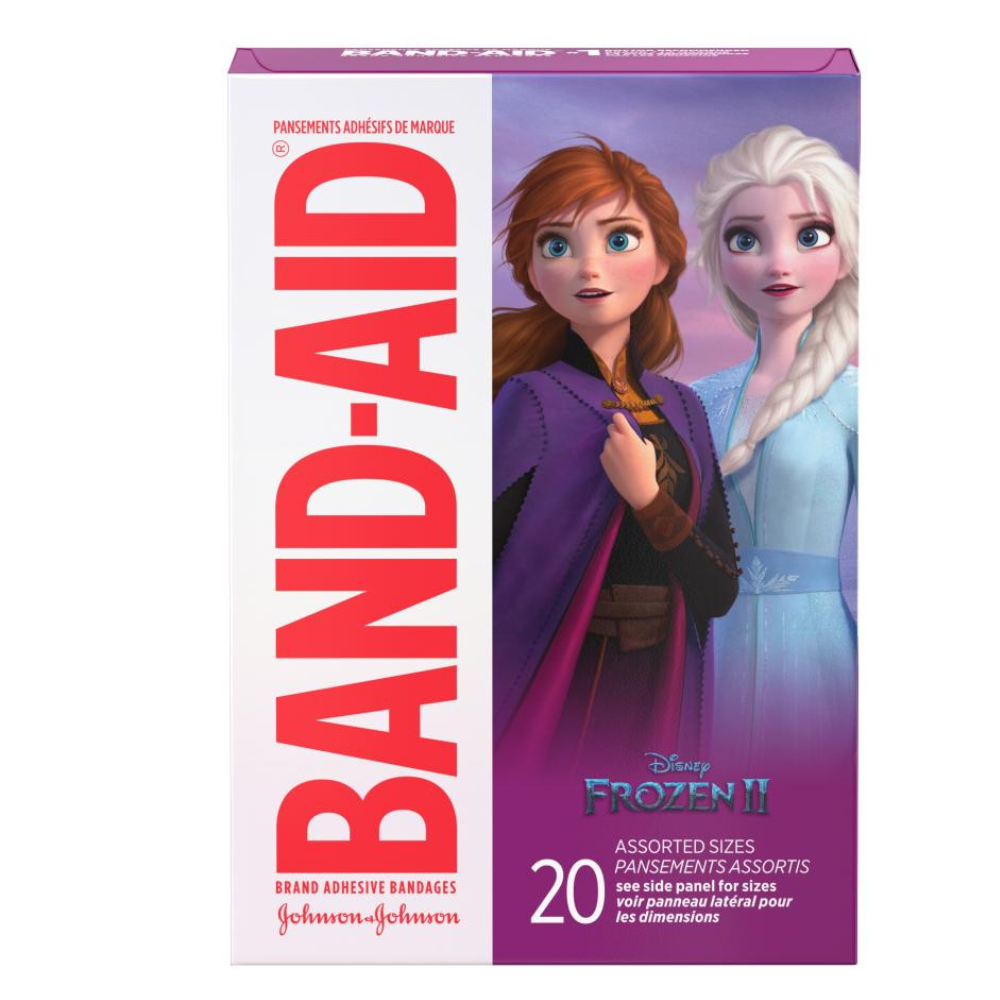 BAND-AID Brand Adhesive Bandages featuring Disney Frozen