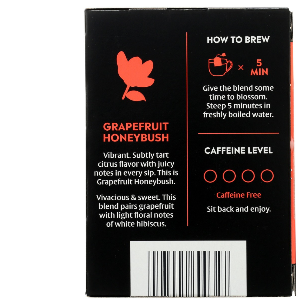 Organic Grapefruit Honeybush Tea