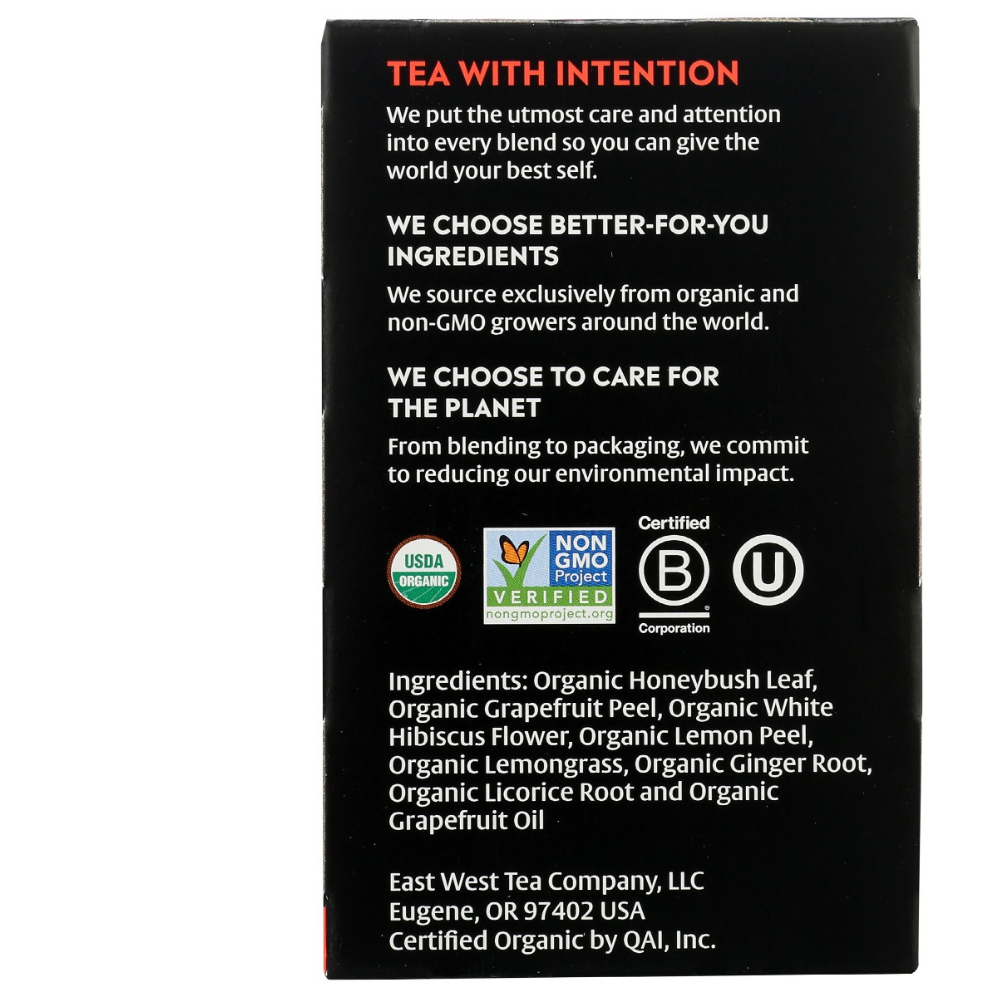 Organic Grapefruit Honeybush Tea