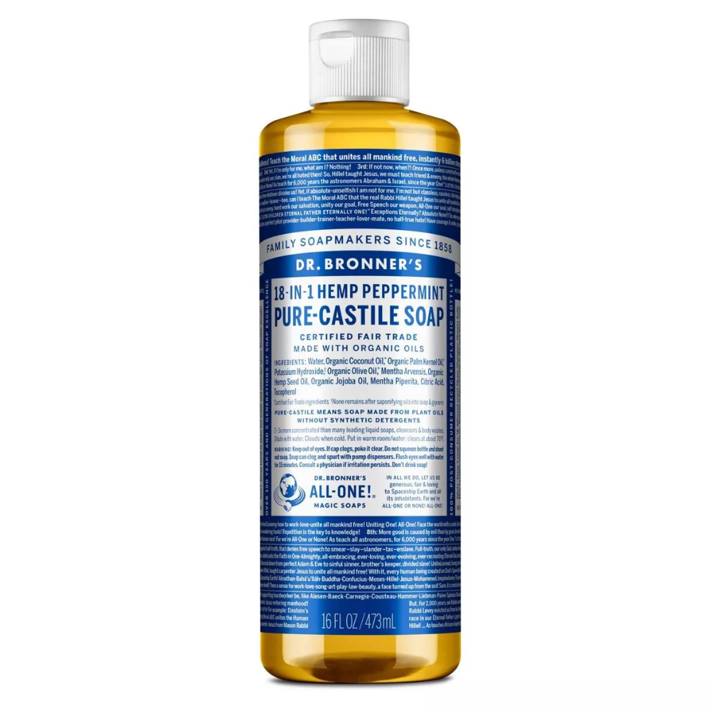 Peppermint - Pure-Castle Liquid Soap