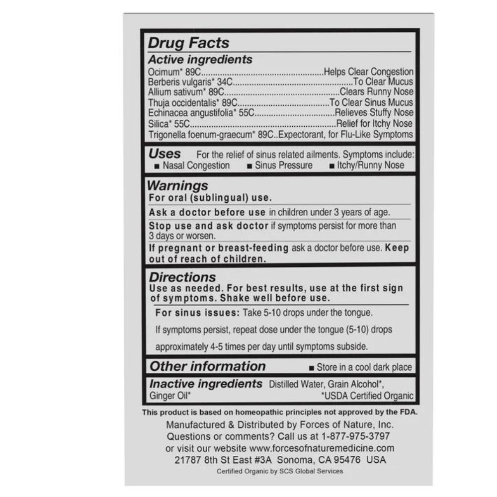 Sinus Relief Maximum Strength