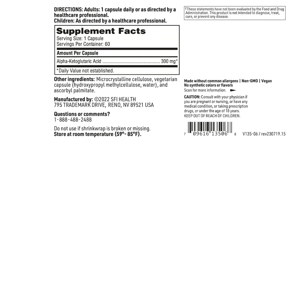 Alpha-Ketoglutaric Acid