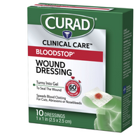 Thumbnail for BloodStop Hemostatic Gauze, 1″ x 1″, 10 count