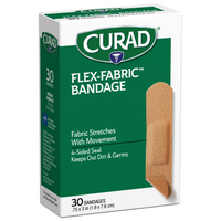 Thumbnail for Flex-Fabric Strip Bandages, .75″ x 3″, 30 count