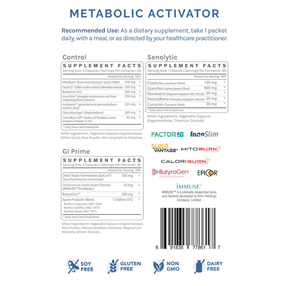 EXACTPAX METABOLIC ACTIVATOR