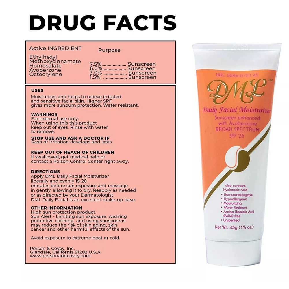 DML Daily Facial Moisturizer SPF 25