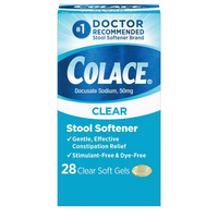 Thumbnail for Colace Clear Soft Gels 50MG