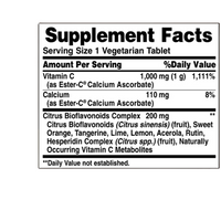 Thumbnail for Ester-C 1000 mg with Citrus Bioflavonoids – Tablets