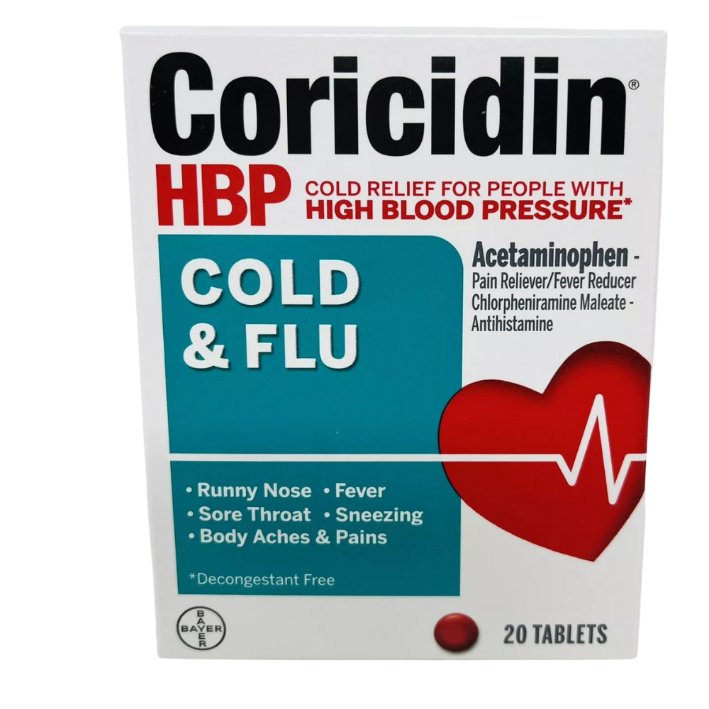 Coricidin HBP Cold & Flu