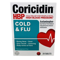 Thumbnail for Coricidin HBP Cold & Flu