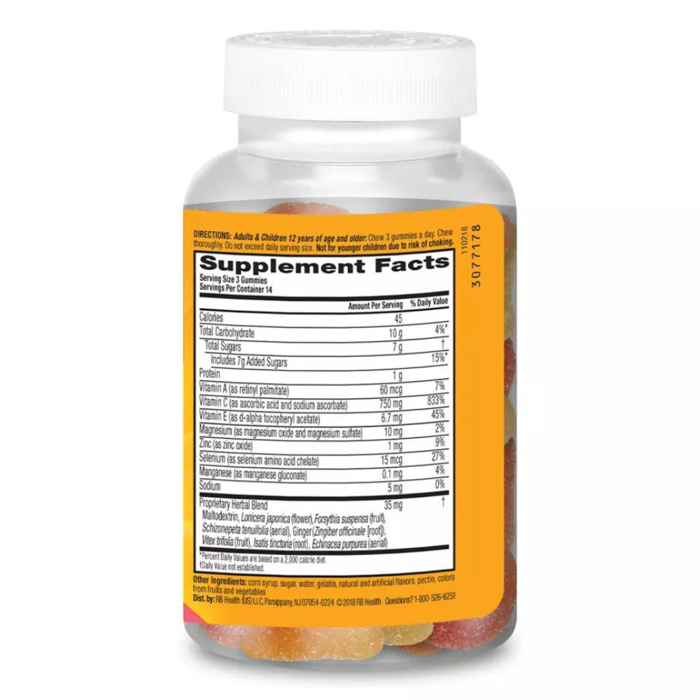 Airborne Original Immune Support Gummies - Assorted Fruit Flavors