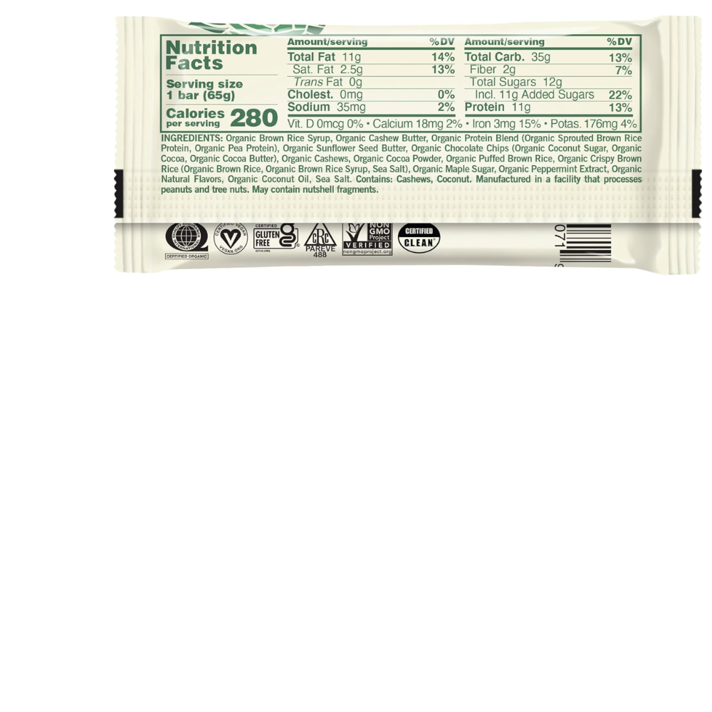 Mint Chocolate Chip BAR