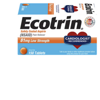 Thumbnail for Ecotrin 81mg Low Strength Aspirin