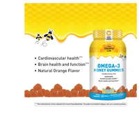 Thumbnail for Omega 3 Honey Gummies
