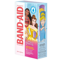 Thumbnail for BAND-AID Brand Adhesive Bandages featuring Disney Princesses WATERPROOF