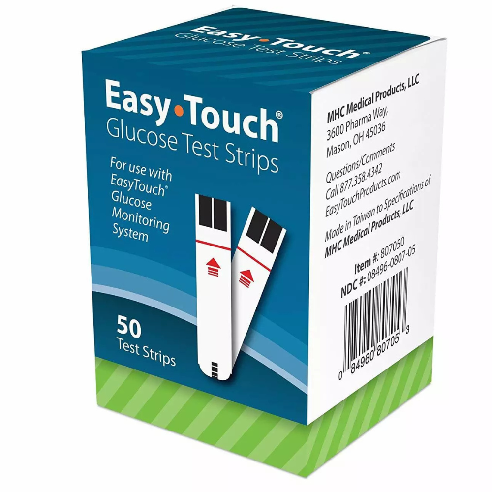 Easy Touch Glucose Test Strips