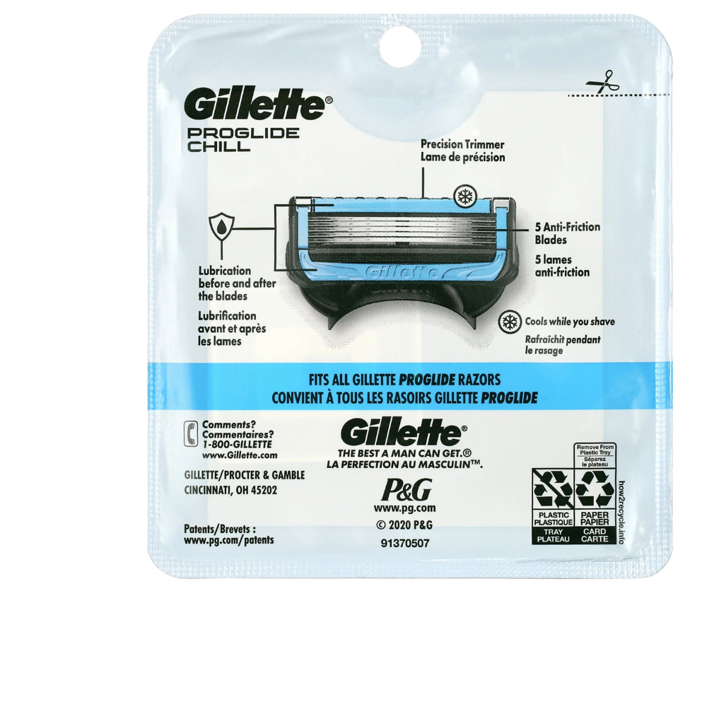Gillette ProGlide Chill Men's Razor Blades