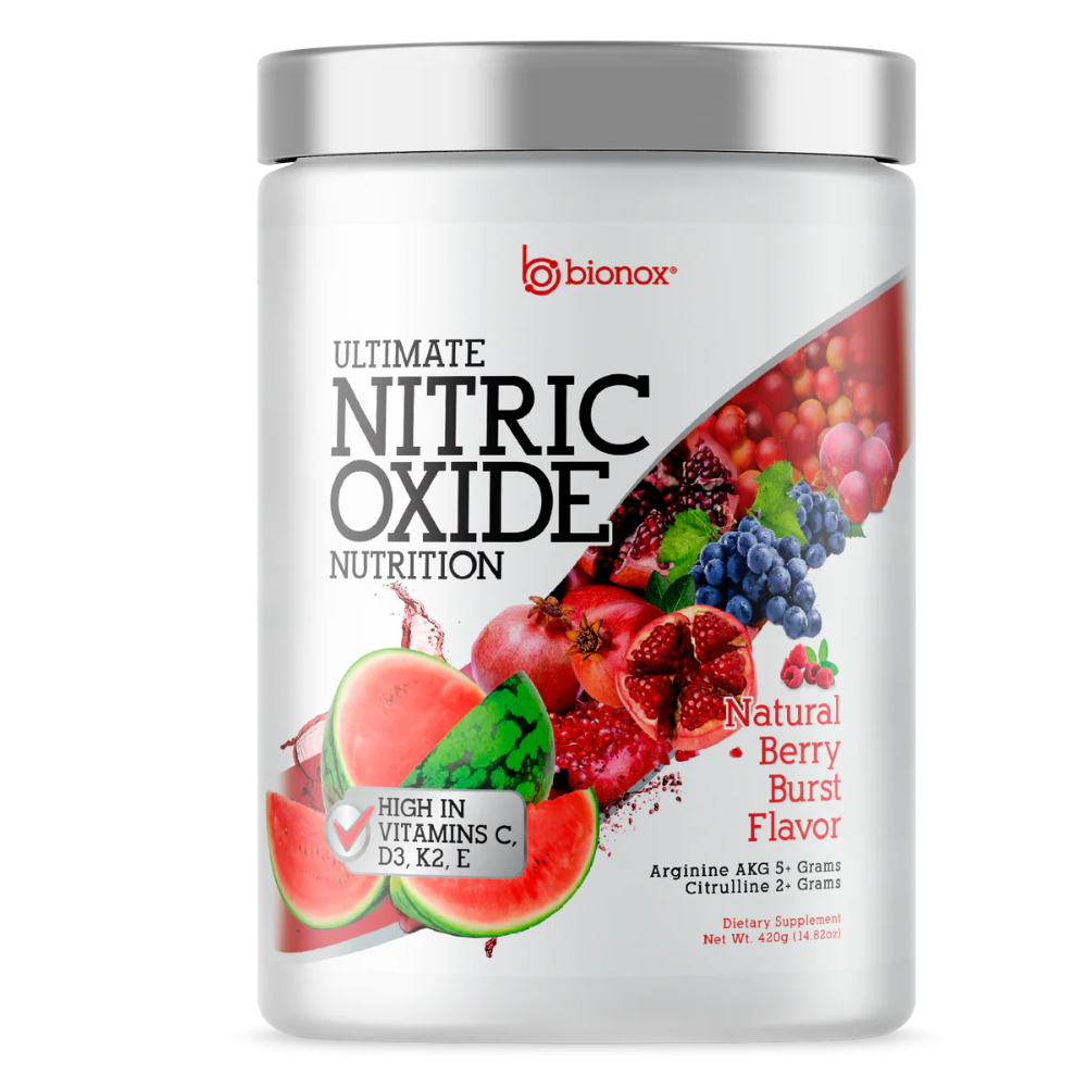 Ultimate Nitric Oxide Nutrition - Berry Burst Flavor - Full 30 Days Supply