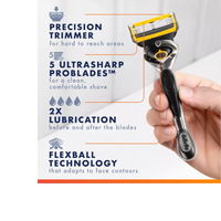Thumbnail for Gillette ProGlide Shield Men's Razor Blade Refills