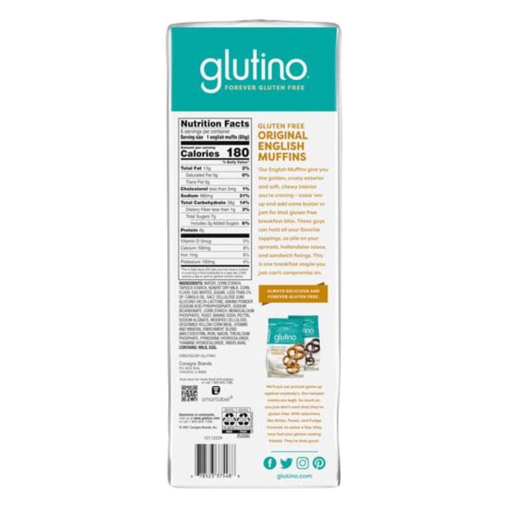 Gluten Free Original English Muffins