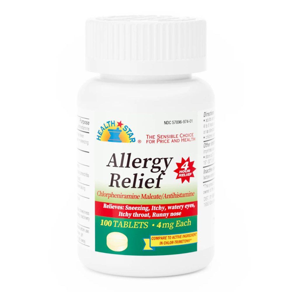 ALLERGY RELIEF TAB 4MG