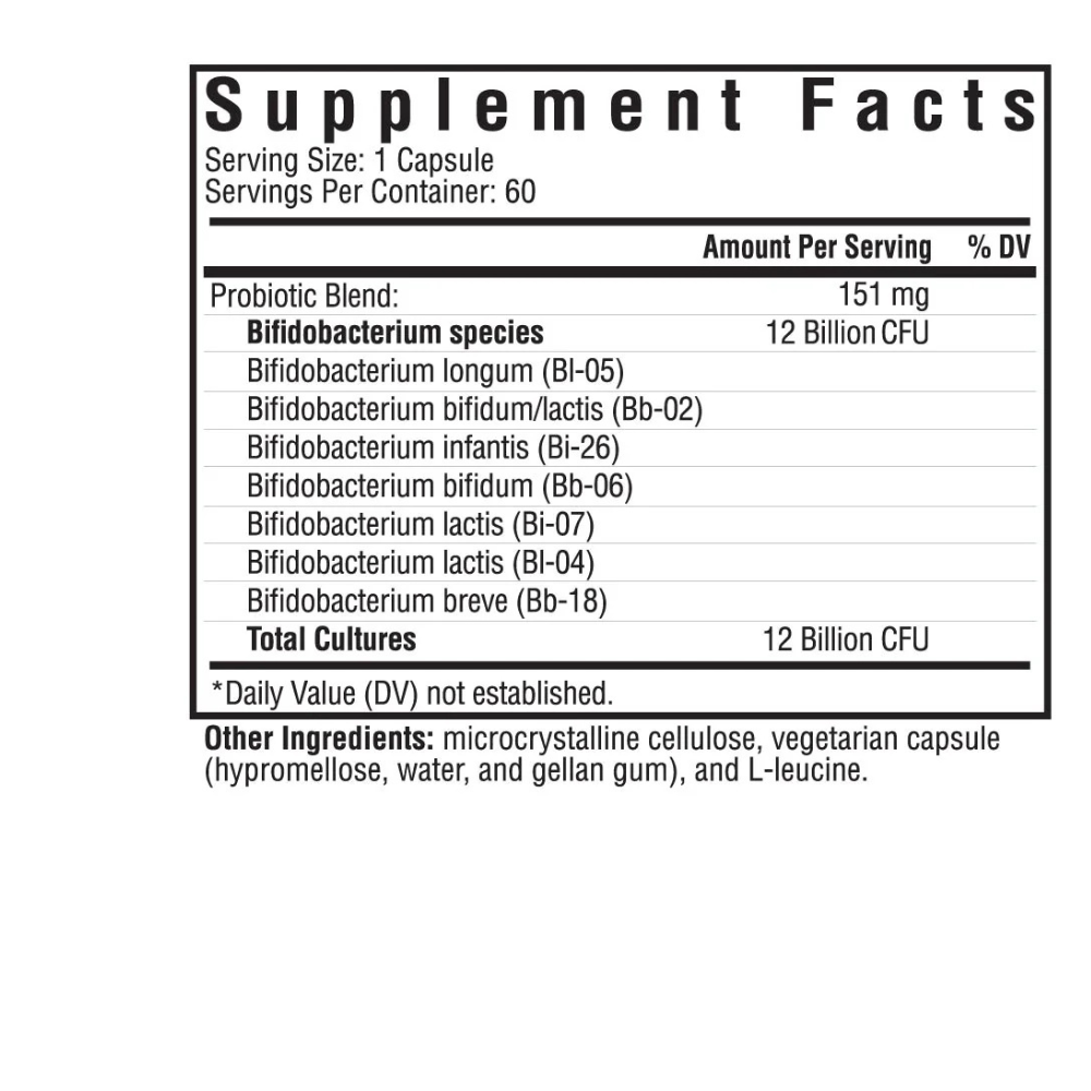 Probiota Bifidobacterium 12 Billion CFU