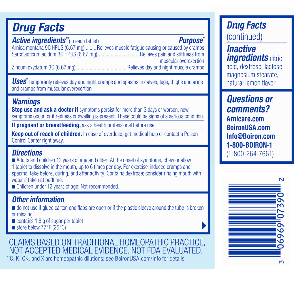 Arnicare Leg Cramps 33 tabs