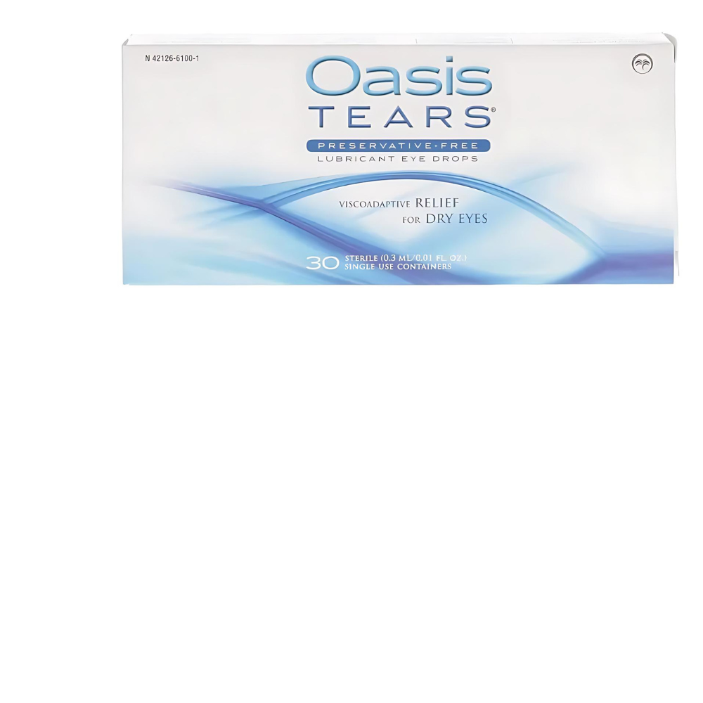 OASIS TEARS PRESERVATIVE-FREE EYE DROPS MILD-MODERATE