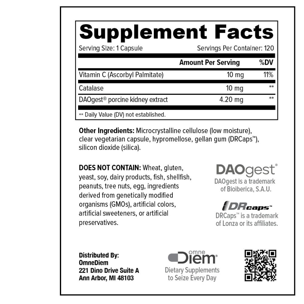 Histamine Digest with DAO