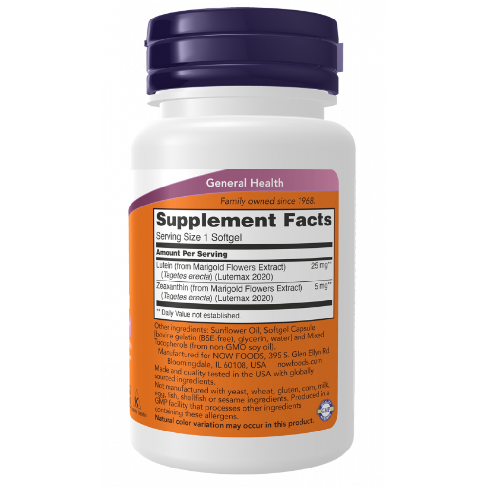 Lutein & Zeaxanthin Softgels