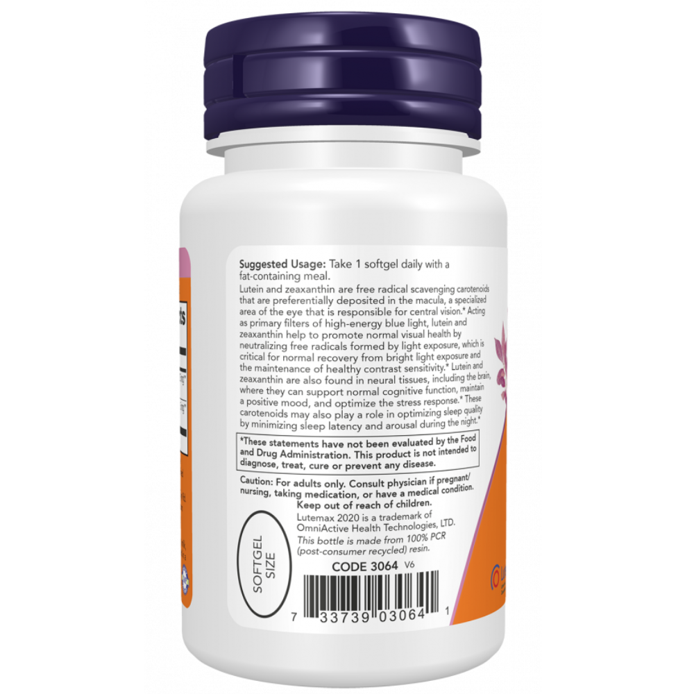 Lutein & Zeaxanthin Softgels